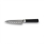 Ensemble de Couteaux Cecotec Santoku Noir Acier inoxydable Fibre de Carbone (4 pcs)