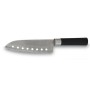 Ensemble de Couteaux Cecotec Santoku Noir Acier inoxydable Fibre de Carbone (4 pcs)