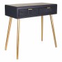 Hall Table with Drawers Alexandra House Living Grey Golden MDF Wood 41 x 78 x 82 cm