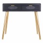 Hall Table with Drawers Alexandra House Living Grey Golden MDF Wood 41 x 78 x 82 cm