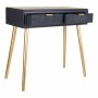 Hall Table with Drawers Alexandra House Living Grey Golden MDF Wood 41 x 78 x 82 cm