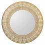 Wall mirror Alexandra House Living Golden Glass Iron 4 x 83 x 83 cm