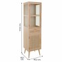 Cupboard Alexandra House Living Natural MDF Wood 173 x 40 x 46 cm