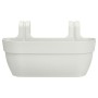 Hanging Planter Elho White Plastic 24 x 46 x 26,5 cm