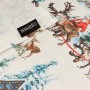 Stain-proof resined tablecloth Belum  Christmas Landscape Multicolour 150 x 150 cm