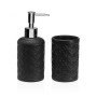 Bath Set Versa Black Dolomite 6,8 x 17 x 6,8 cm