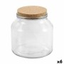 Jar La Mediterránea 2 L Glass (6 Units)