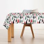 Nappe enduite antitache Belum Laponia Blanc Noir Rouge Vert 250 x 150 cm