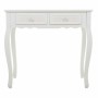 Hall Table with Drawers Alexandra House Living White Cream Metal Pine MDF Wood 40 x 76 x 135 cm