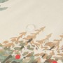 Nappe enduite antitache Belum Christmas Deer Marron Rouge Vert Lin 100 x 150 cm