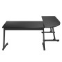 Bureau Huzaro HZ-Hero 6.0 Noir Acier Fibre de Carbone 178 x 4 x 112 cm