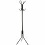 Coat rack 8 Hangers Black Aluminium (172 x 48 cm)