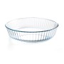 Oven Mould Ô Cuisine Circular 26 x 26 x 5,9 cm Transparent (6 Units)