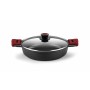 Casserole with glass lid BRA A410532 5 L