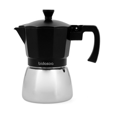 Cafetière Italienne Bidasoa Tribeca Métal 3 Tasses