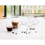 Ensemble de tasses à café Quid Supreme Transparent verre Acier 250 ml 3 Pièces