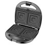 Sandwich Maker Adler CR 3057 Black Silver 1200 W