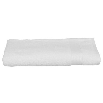 Serviette de toilette Atmosphera Coton Blanc 450 g/m² (100 x 150 cm)