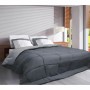 Remplissage de couette Poyet  Motte Calgary Argenté Gris 400 g 220 x 240 cm 400 g /m²