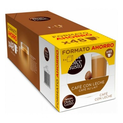 Coffee Capsules Nescafé Dolce Gusto Cafe Au Lait (48 uds)