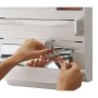 Kitchen Paper holder Leifheit 25723 White Plastic