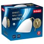 Applique Murale Activejet NIKITA 1P Patyna Blanc Métal verre 60 W 220-240 V 26 x 12 x 12,5 cm 30 x 12 x 15 cm (1 Pièce)