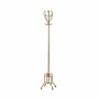 Coat rack Golden Metal (30 x 180 x 30 cm)