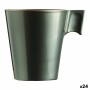 Tasse mug Luminarc Flashy Vert 80 ml verre (24 Unités)