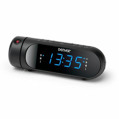 Clock-Radio FM Denver Electronics CPR700 Black