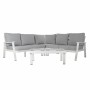 Garden sofa DKD Home Decor Grey 212 x 212 x 86 cm Crystal Aluminium 86 cm  