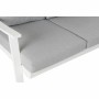 Garden sofa DKD Home Decor Grey 212 x 212 x 86 cm Crystal Aluminium 86 cm  