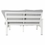 Garden sofa DKD Home Decor Grey 212 x 212 x 86 cm Crystal Aluminium 86 cm  