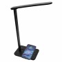 LED Lamp with Wireless Charger for Smartphones Denver Electronics LQI-105 Black Multicolour Metal Plastic 5 W