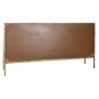 Sideboard DKD Home Decor Golden Dark brown Metal Mango wood 170 x 40 x 90 cm