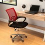 Office Chair Versa Black Red Multicolour 51 x 58 cm