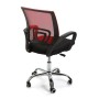 Office Chair Versa Black Red Multicolour 51 x 58 cm