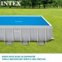 Swimming Pool Cover Intex Frame Solar Rectangular 378 x 186 cm