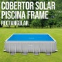 Swimming Pool Cover Intex Frame Solar Rectangular 378 x 186 cm