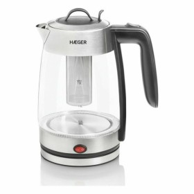 Bouilloire et Théière Haeger EK-22F.020A Blanc Acier inoxydable 2200 W