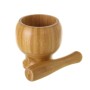 Mortar and pestle Bamboo 12 x 12 x 12 cm