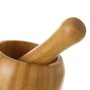 Mortar and pestle Bamboo 12 x 12 x 12 cm