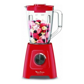 Bol mixeur Moulinex LM420510 1,25 L 600W Rouge