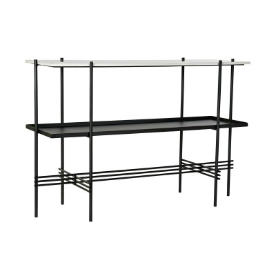 Meuble d'Entrée DKD Home Decor Blanc Noir 120 x 40 x 80 cm