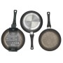 Non-stick frying pan Kinvara 9 Black Aluminium Bakelite 22 cm Induction