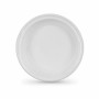 Lot d'assiettes réutilisables Algon Blanc 22 x 22 x 1,5 cm (36 Unités)