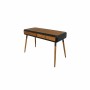 Hall DKD Home Decor Black Natural Dark brown Dark grey 120 x 50 x 77 cm