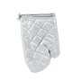 Oven Mitt Quttin Silver 25 x 16 x 24 cm Set 2 Pieces (24 Units)