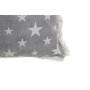 Coussin DKD Home Decor Gris Beige Polyester Coton Aluminium (45 x 10 x 45 cm) (2 Unités)