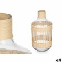Cruche décorative SG-30553 Transparent Naturel 18 x 34 x 18 cm (4 Unités)