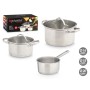 Saucepans Kinvara 17712 Steel (2 Units)